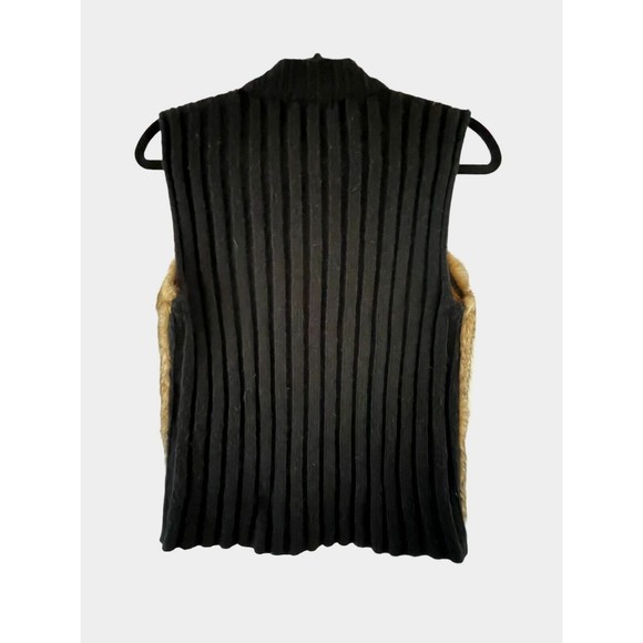 i Doll Women's Faux Red Fox Fur Vest Size-M Boho Chic Anime Cosplay Unisex Coat - Picture 4 of 13